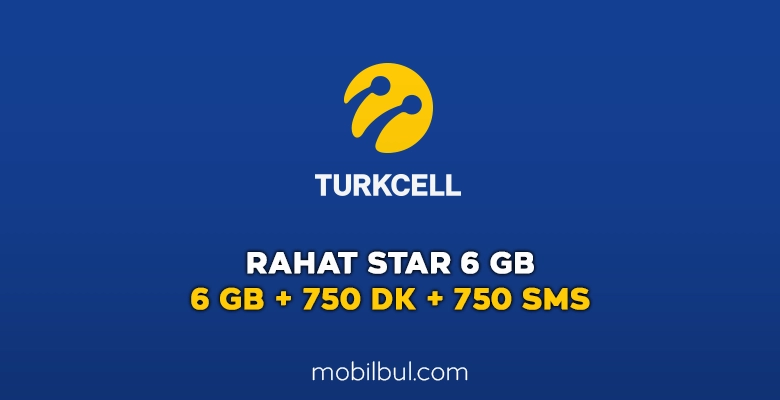 Turkcell Rahat Star 6 GB